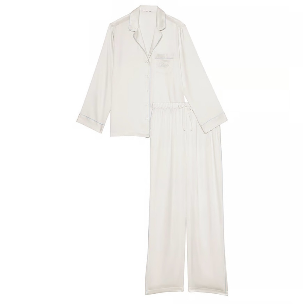 Victoria’s Secret Bride Satin Pajama Set